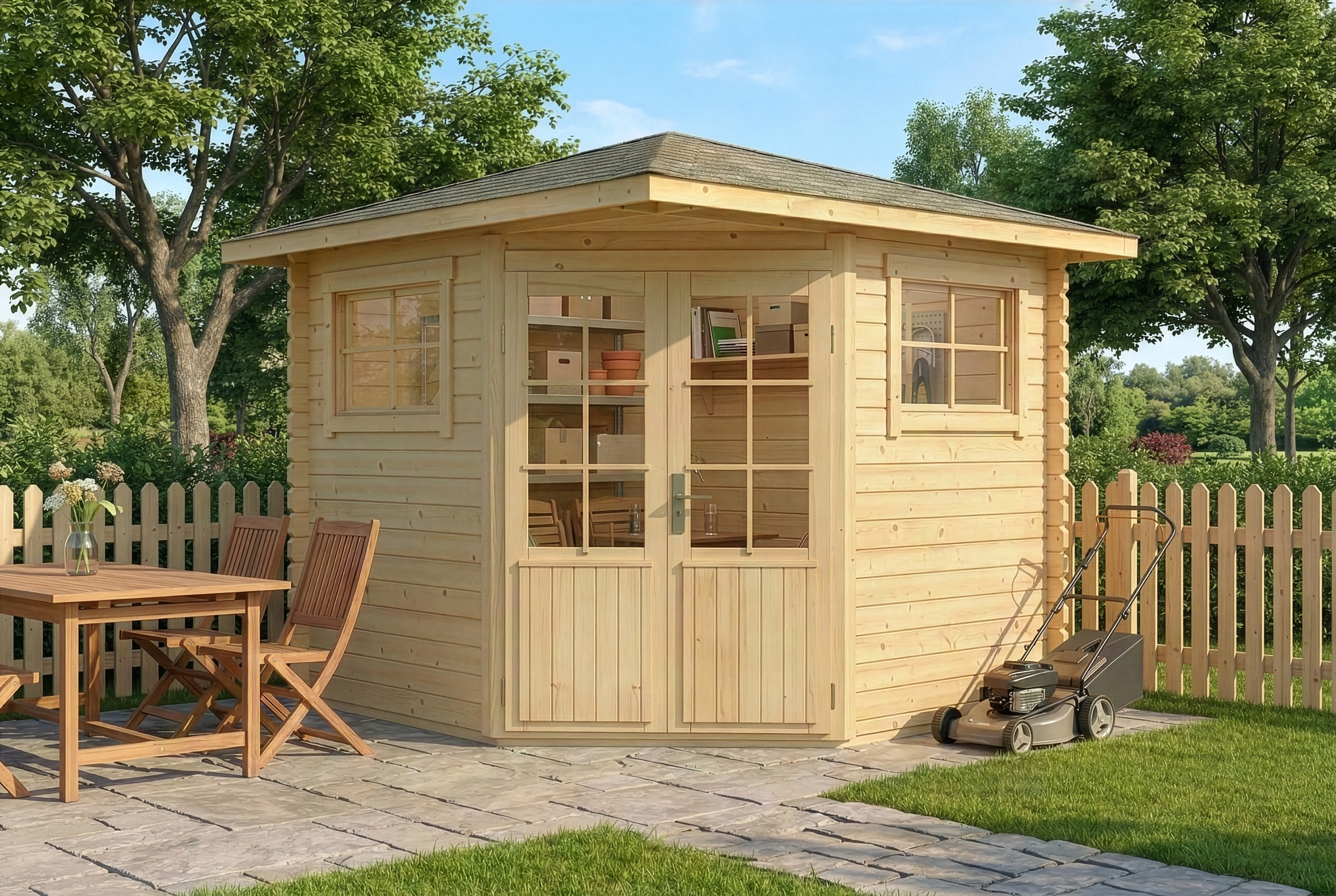 16% Discount! 5-Eck Gartenhaus Sunny B Unkategorisiert online kaufen 16% Discount! 5-Eck Gartenhaus Sunny B Unkategorisiert online kaufen