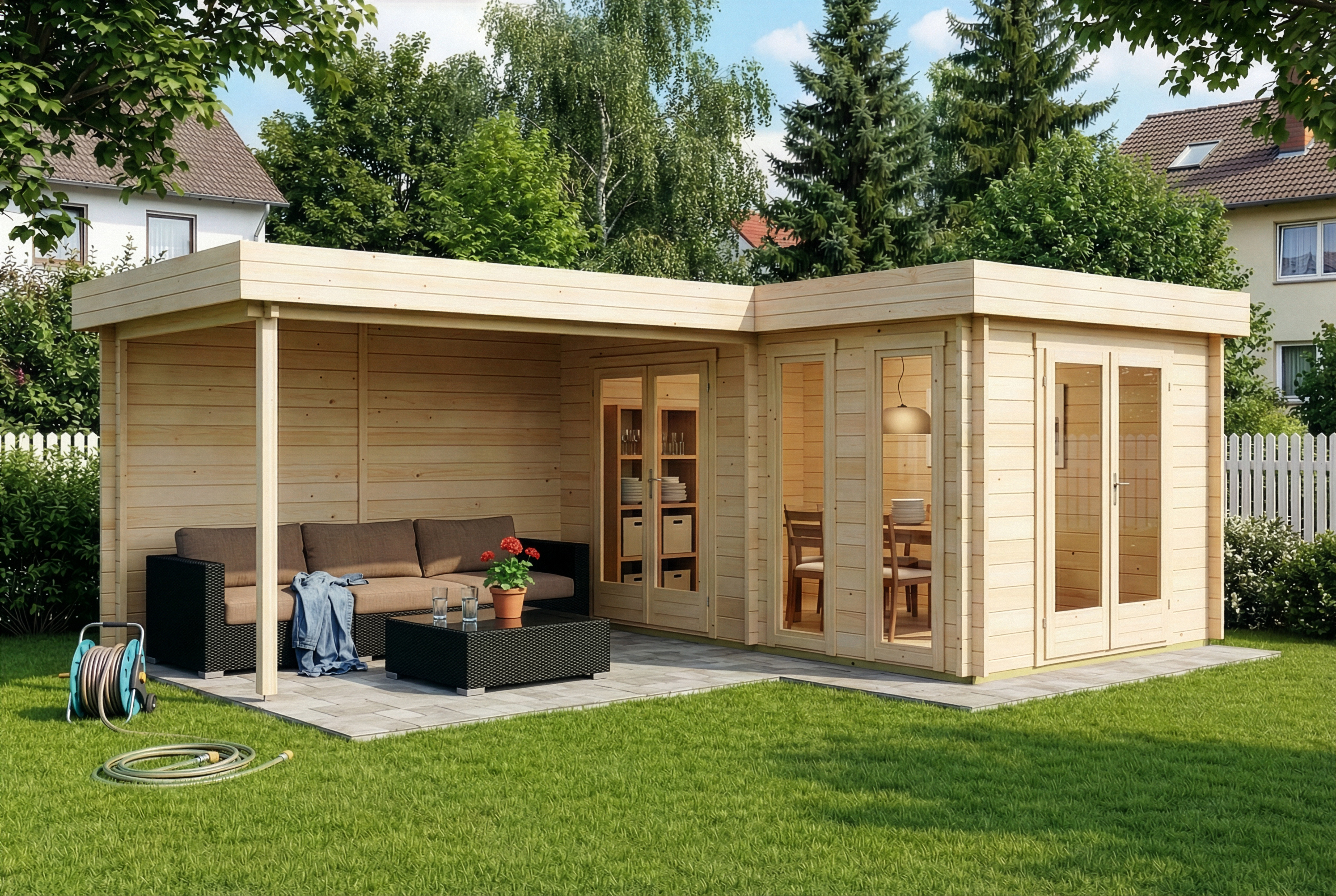 16% Discount! Flachdach Gartenhaus Quinta Unkategorisiert online kaufen
