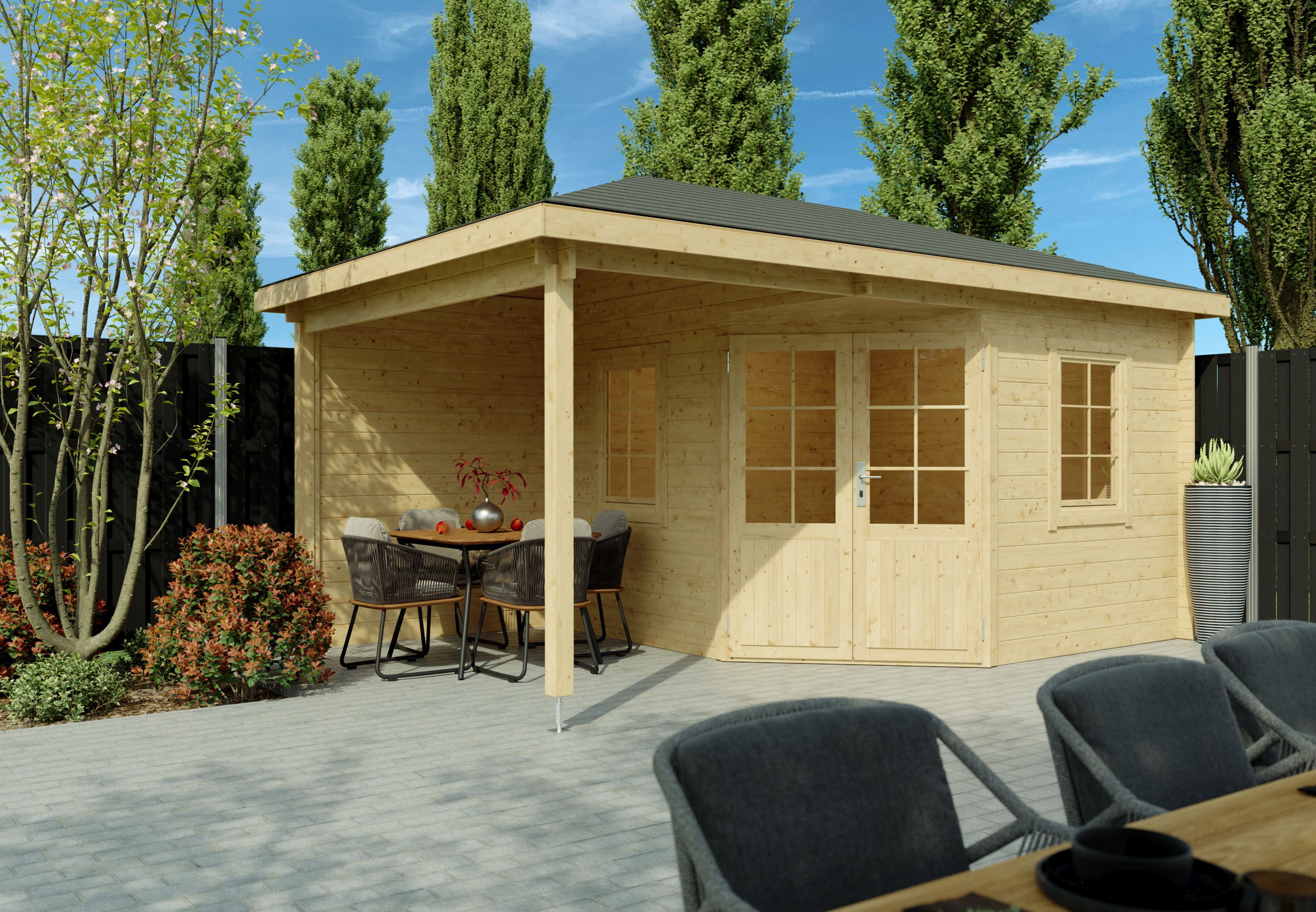 26% Discount! Fjordholz 5-Eck Gartenhaus Modell Evelyn 3B 4x3m Unkategorisiert online kaufen 26% Discount! Fjordholz 5-Eck Gartenhaus Modell Evelyn 3B 4x3m Unkategorisiert online kaufen