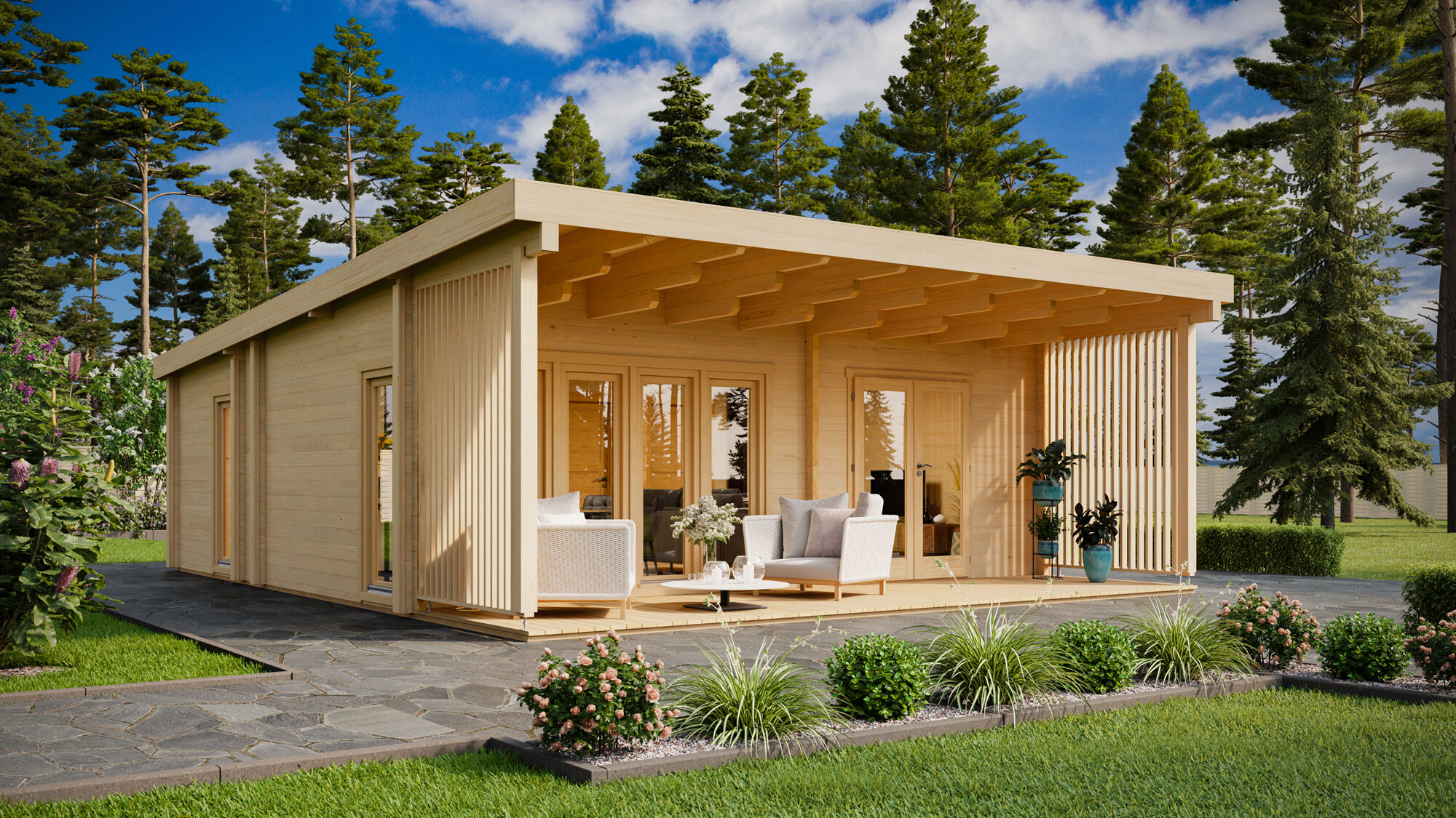 26% Discount! Fjordholz Ferien- und Freizeithaus Modell Arhus 10x6m Unkategorisiert online kaufen