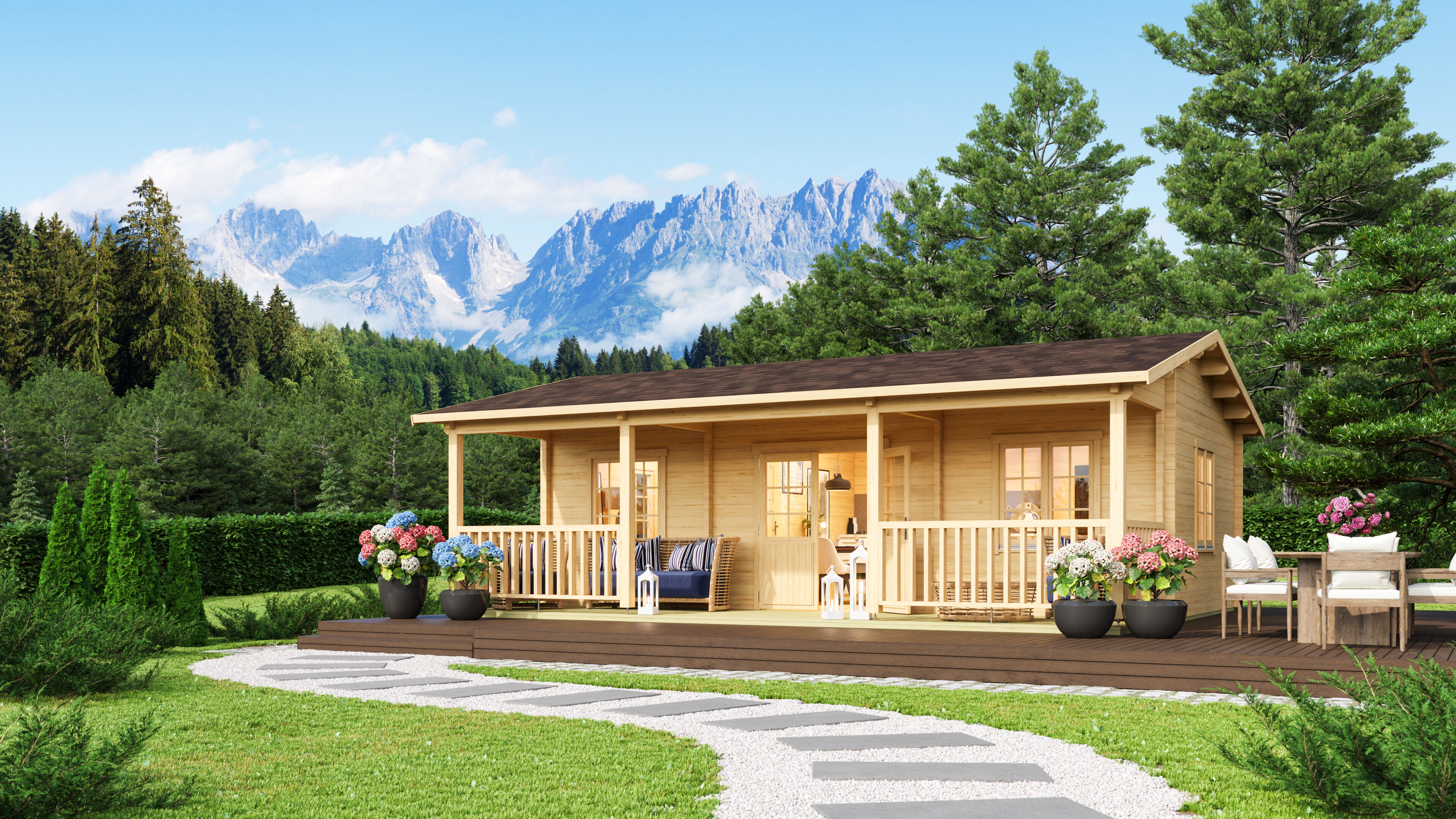 26% Discount! Fjordholz Ferien- und Freizeithaus Modell Barrit 7x4m Unkategorisiert online kaufen