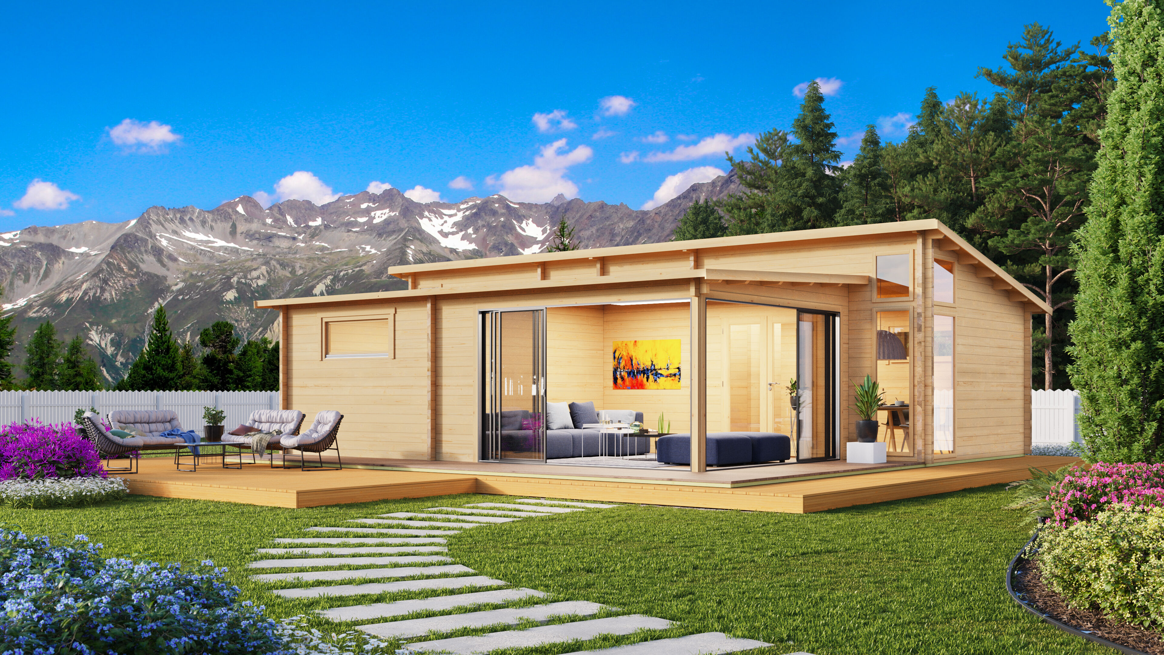 26% Discount! Fjordholz Ferien- und Freizeithaus Modell Nizza 10x8m Unkategorisiert online kaufen