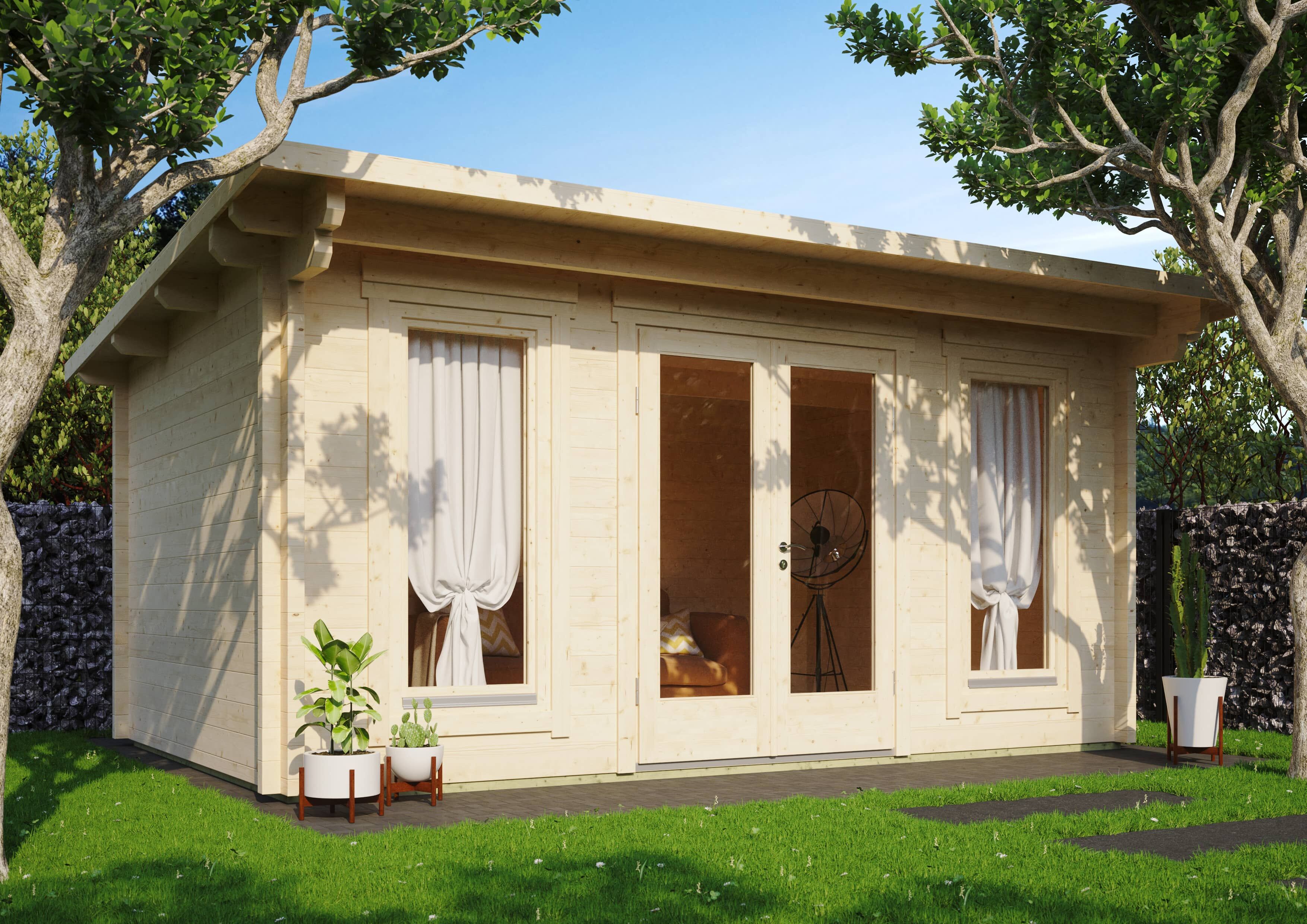 26% Discount! Fjordholz Gartenhaus Modell Jacob 70 D 5x3m Unkategorisiert online kaufen