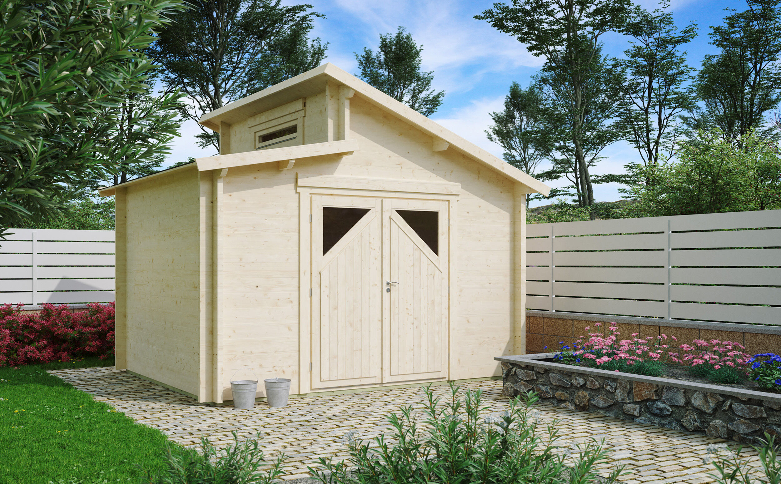 26% Discount! Fjordholz Gartenhaus Modell Varianta 44 C 3x2m Unkategorisiert online kaufen