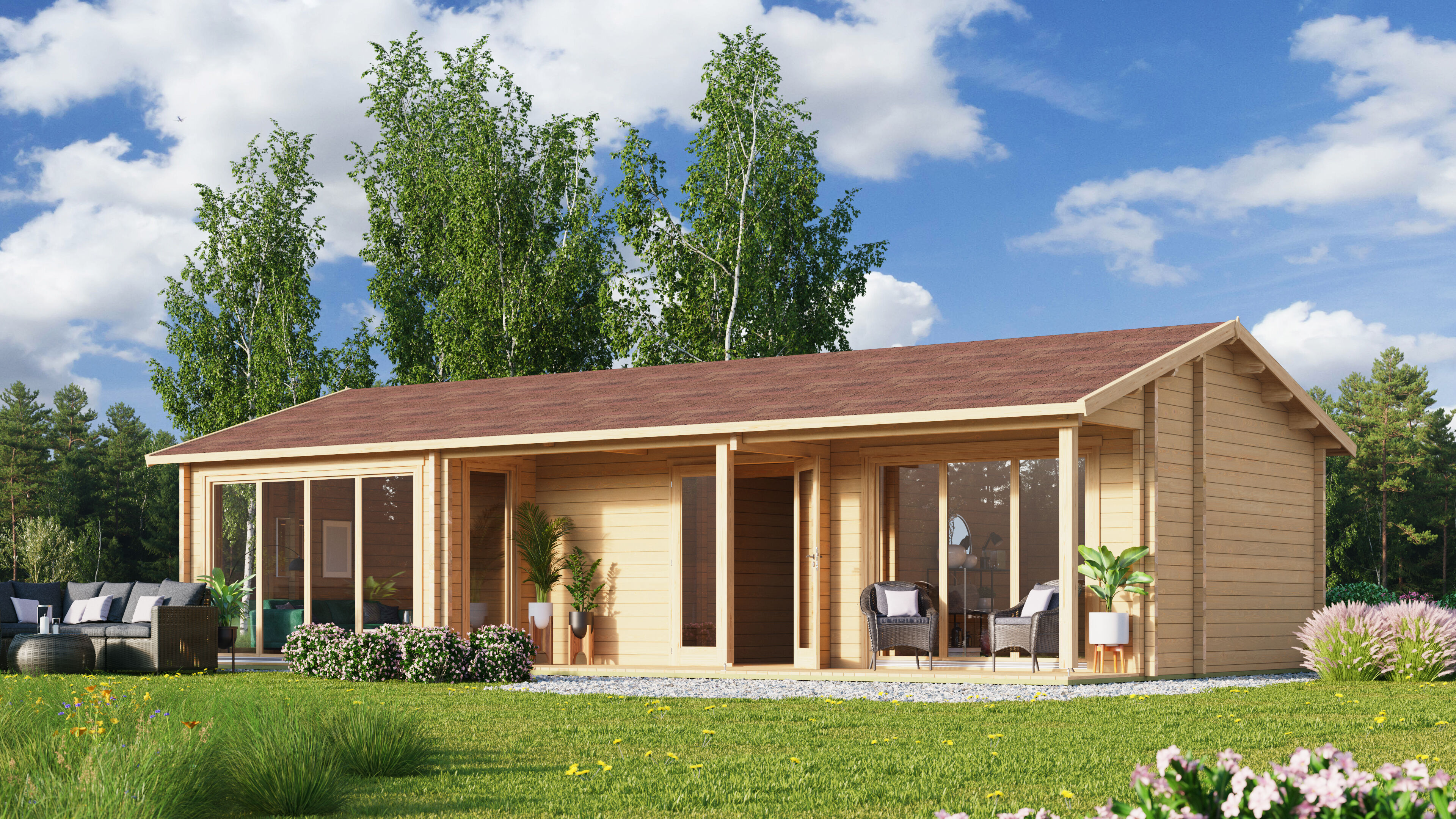 26% Discount! Fjordholz Gartenlounge Modell Casablanca 70 11x4m Unkategorisiert online kaufen