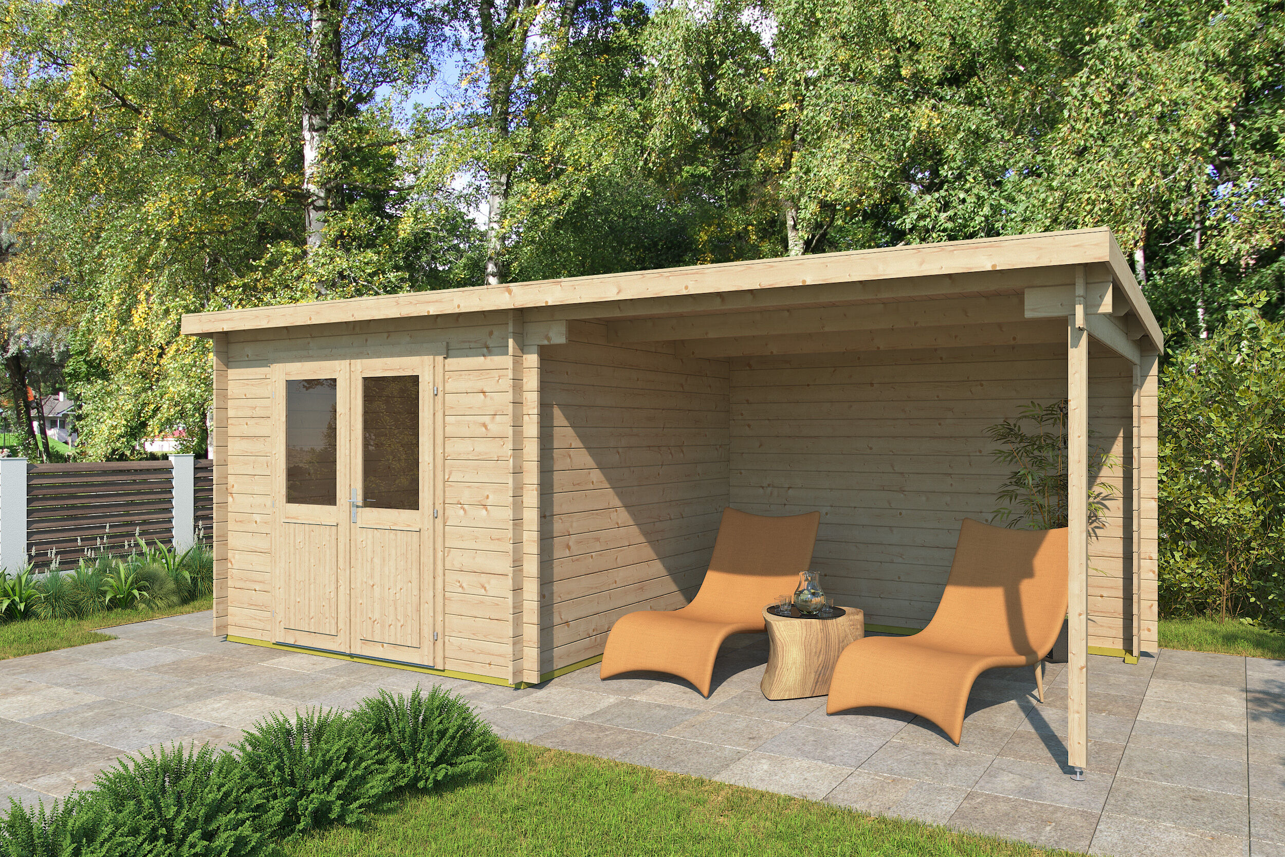 26% Discount! Fjordholz Gartenlounge Modell Gent 28 A 6x3m Unkategorisiert online kaufen