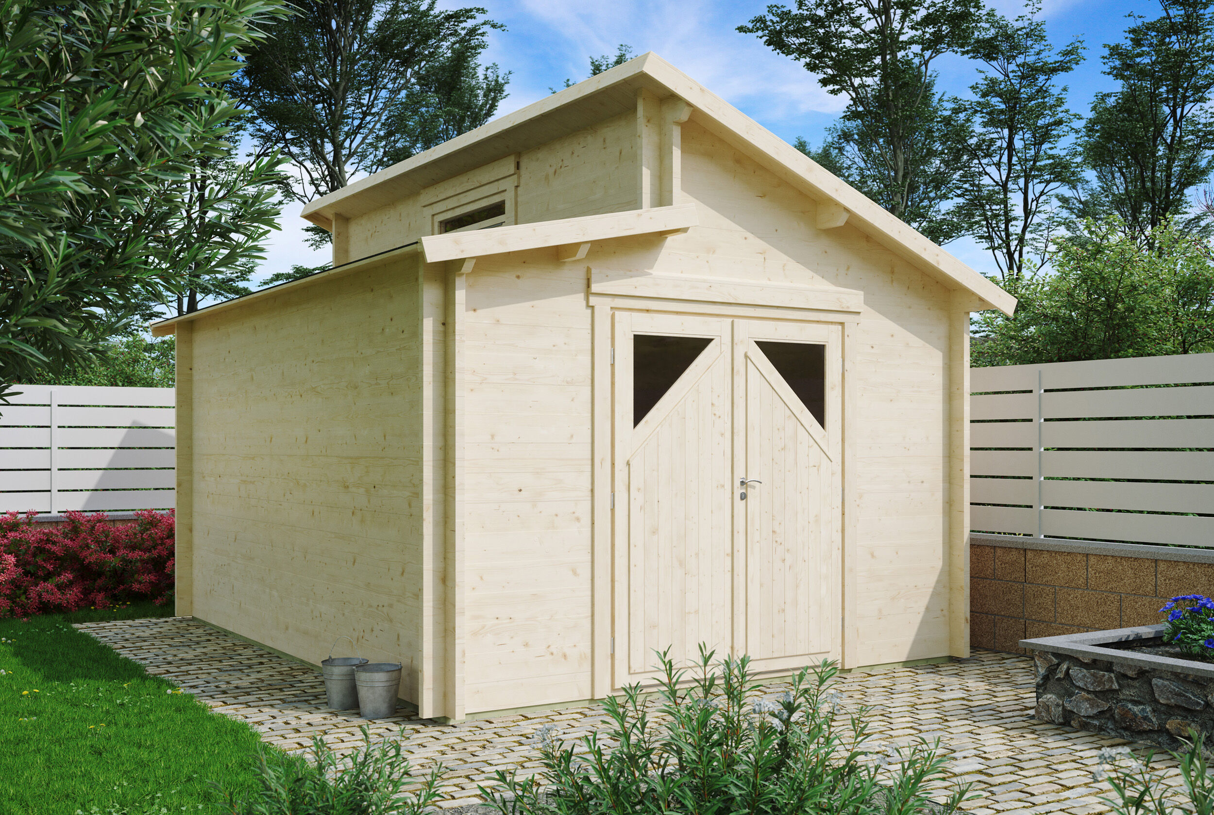 26% Discount! Fjordholz Gartenlounge Modell Varianta 44 E 4x4m Unkategorisiert online kaufen