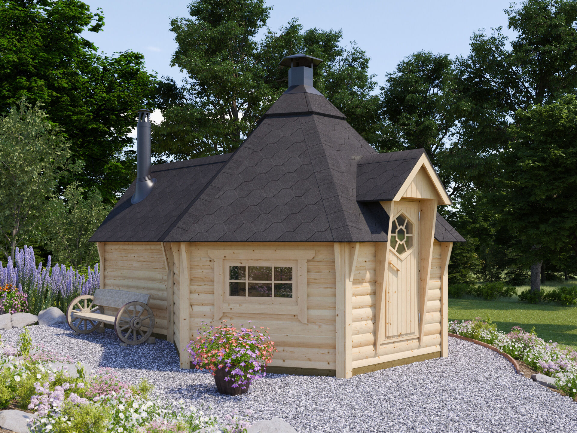 26% Discount! Fjordholz Grillkota mit Sauna Modell Finn 9+4m² Unkategorisiert online kaufen 26% Discount! Fjordholz Grillkota mit Sauna Modell Finn 9+4m² Unkategorisiert online kaufen