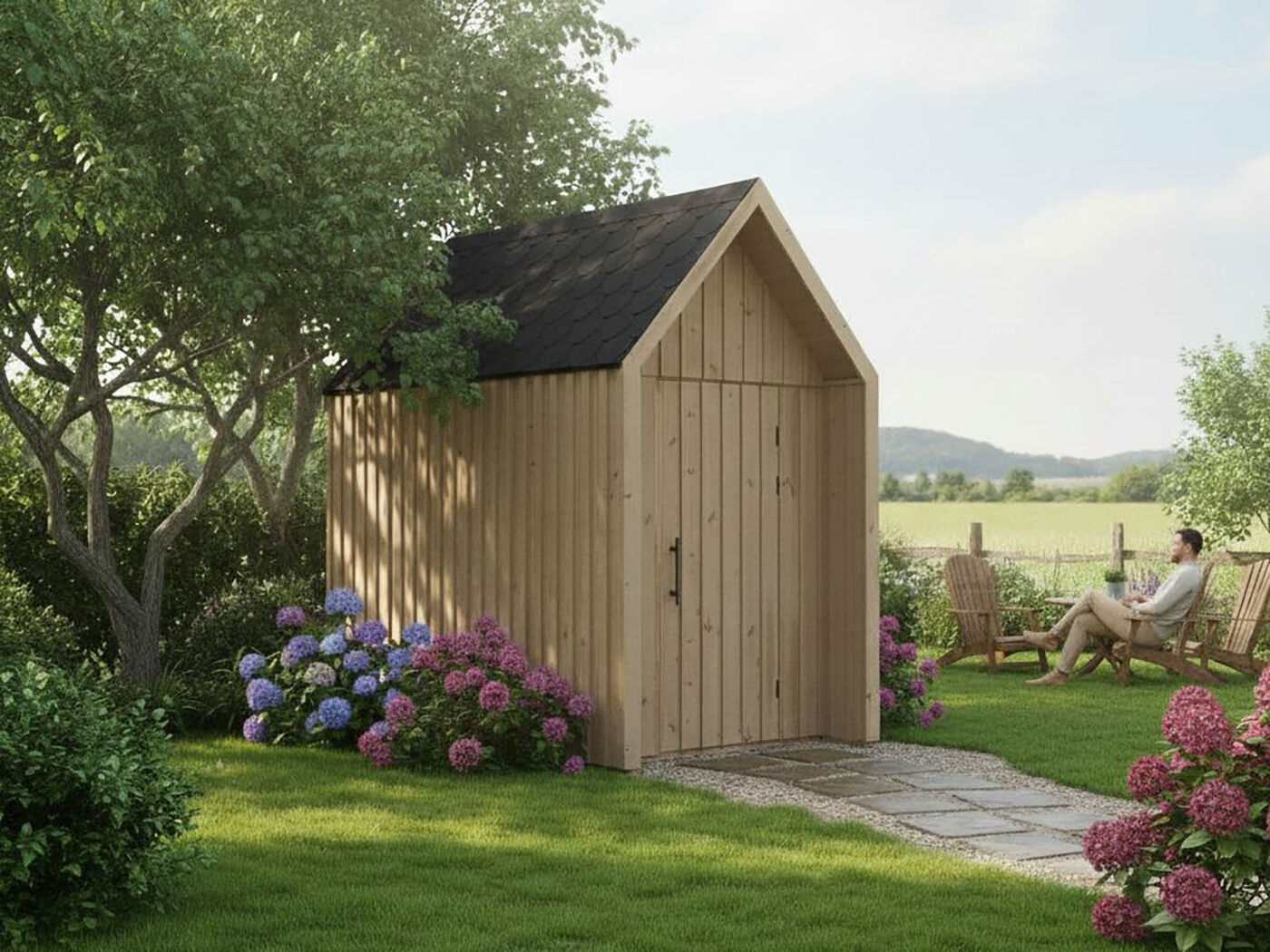 26% reduziert! 3 × 2 m | Garten- und Gerätehaus Västervik | modern Unkategorisiert online kaufen
