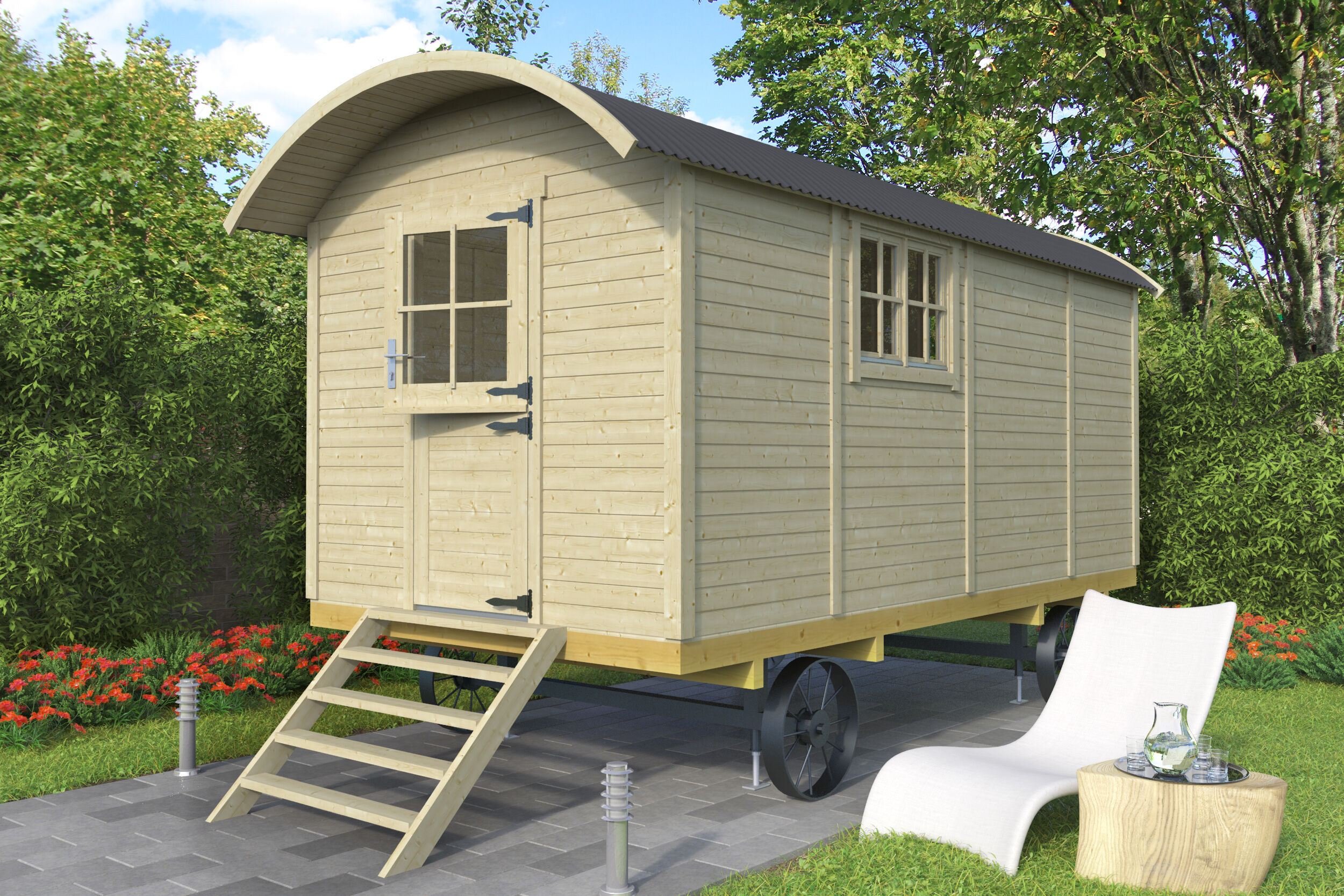 26% reduziert! 6 × 2 m | Zirkus- und Schäferwagen Traditional | winterfest Unkategorisiert online kaufen