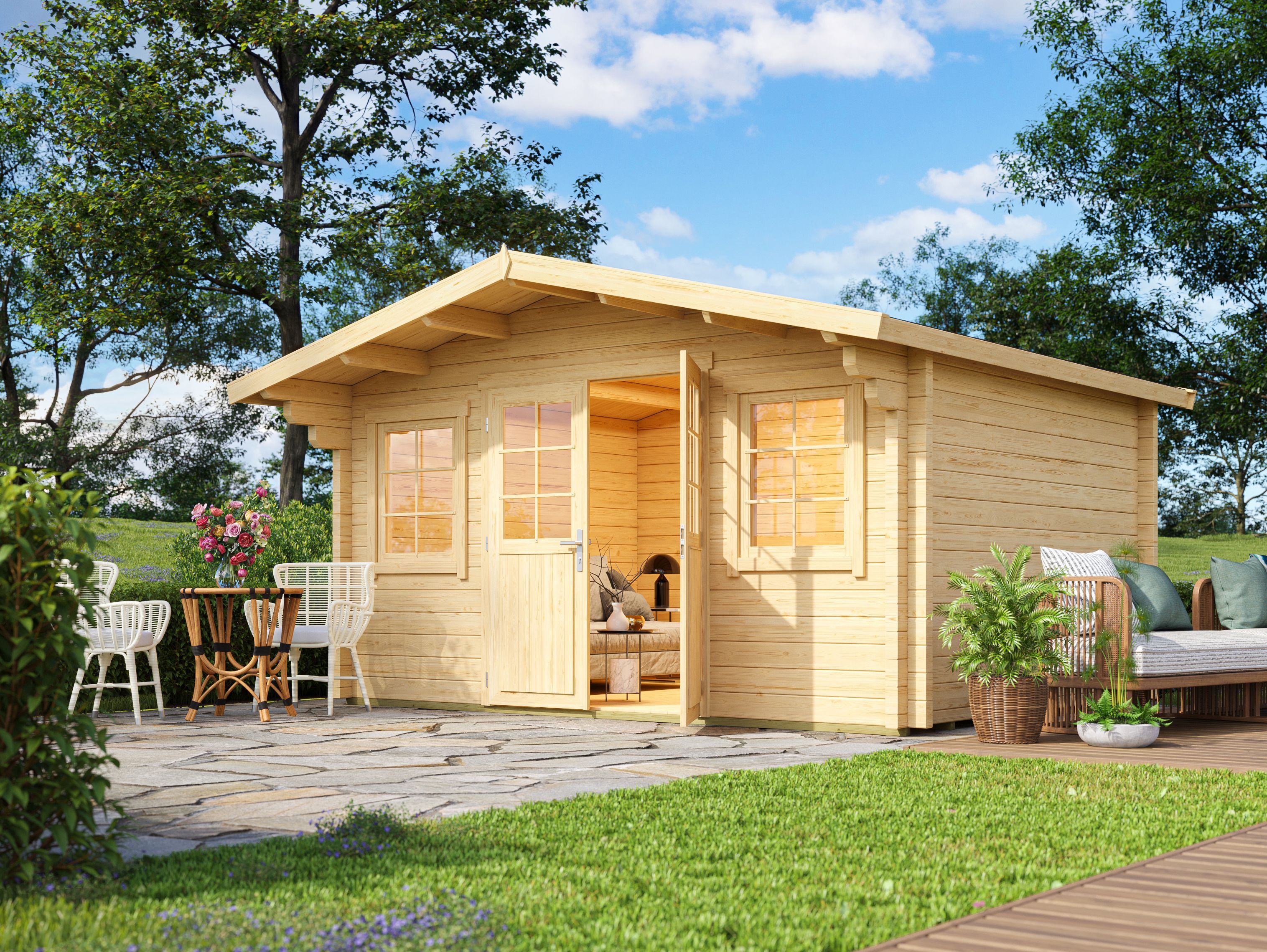 26% reduziert! 6 × 4 m | Gartenlounge Berlin 70 B Classic | Satteldach | winterfest Unkategorisiert online kaufen 26% reduziert! 6 × 4 m | Gartenlounge Berlin 70 B Classic | Satteldach | winterfest Unkategorisiert online kaufen