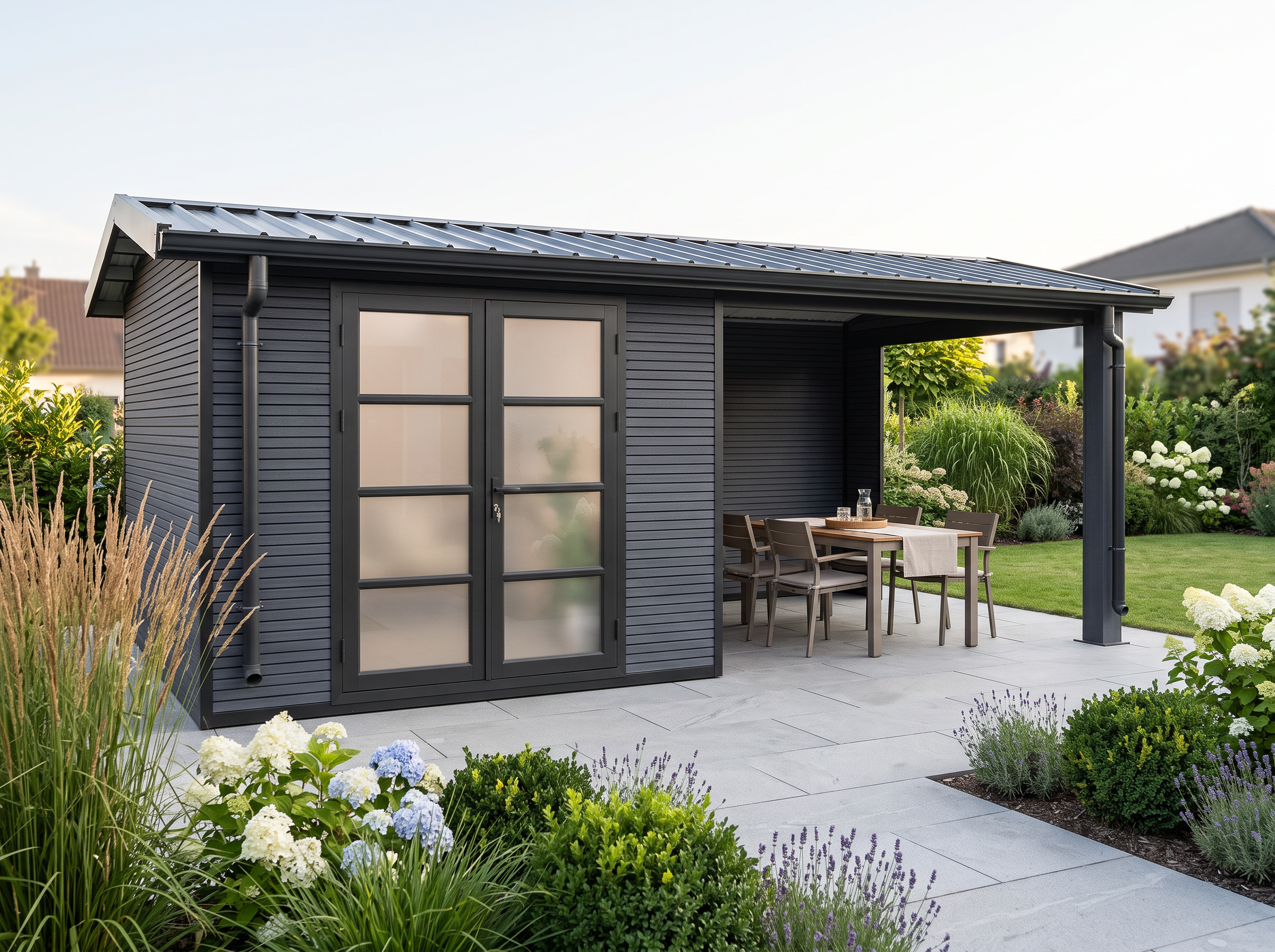 29% reduziert! 6 × 3 m | WPC Gartenlounge Apex 15,60 m² | modern Unkategorisiert online kaufen