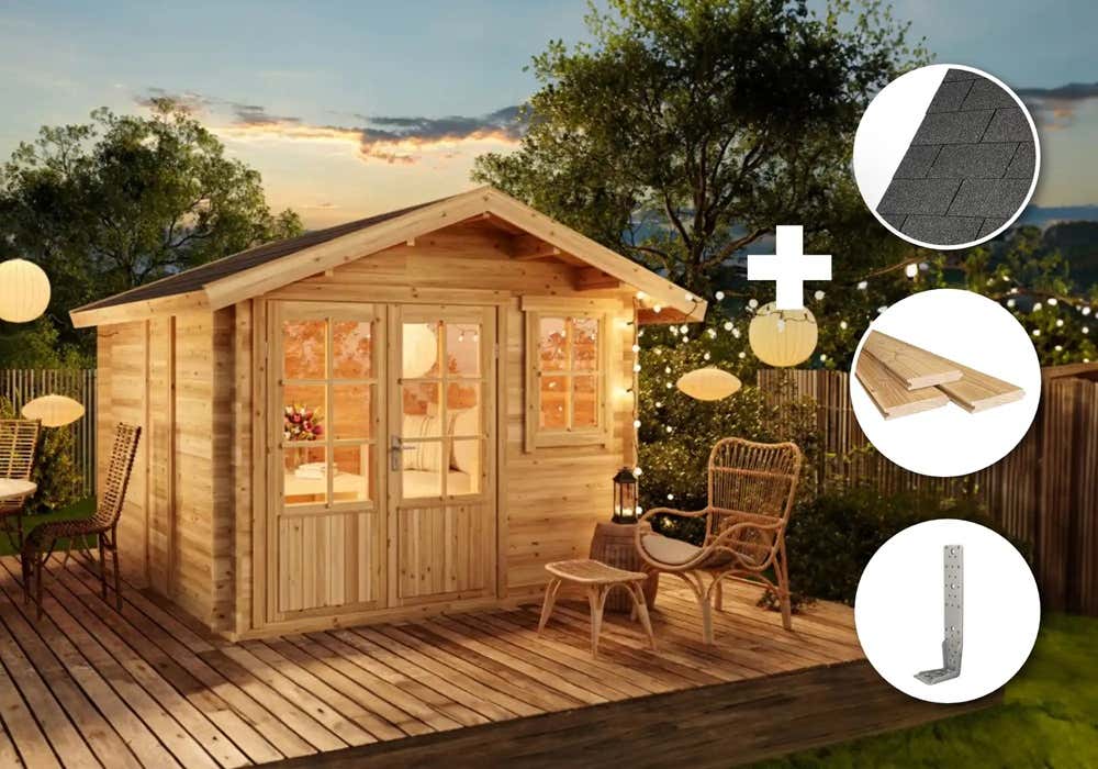 ECO Set - Gartenhaus Palermo Unkategorisiert online kaufen ECO Set - Gartenhaus Palermo Unkategorisiert online kaufen