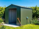 Gartenhaus Metall mit Boden – Robust & Langlebig