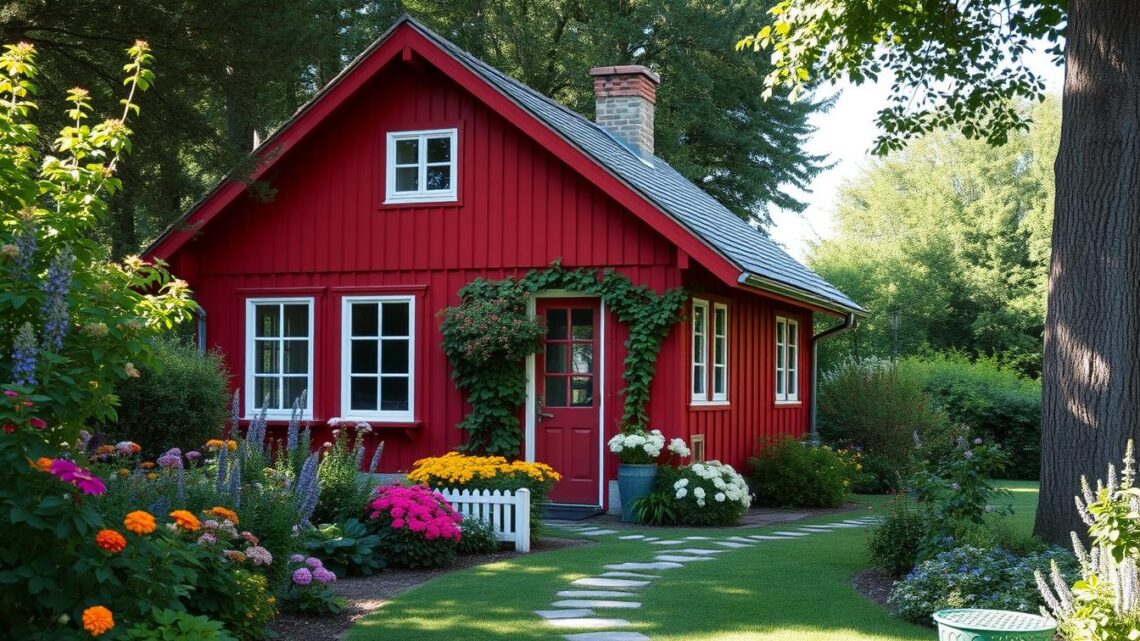 Schwedenhaus als Gartenhaus – Der nordische Charme