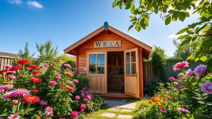 WEKA Gartenhaus – Ihr Traumhaus für den Garten