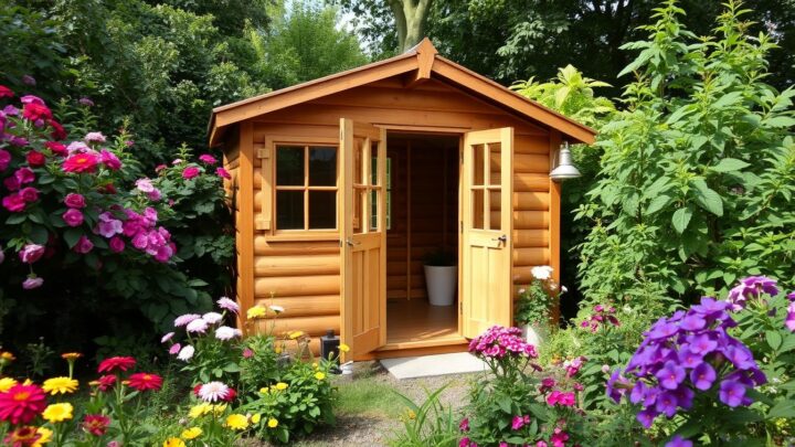 Gartenhaus ohne Fundament