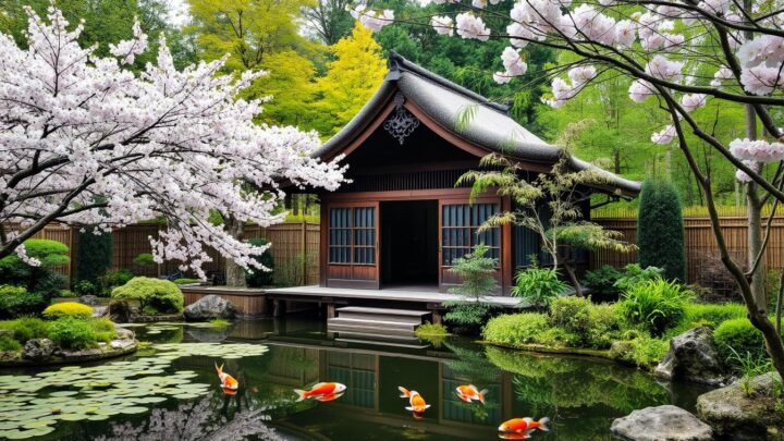 japanisches Gartenhaus