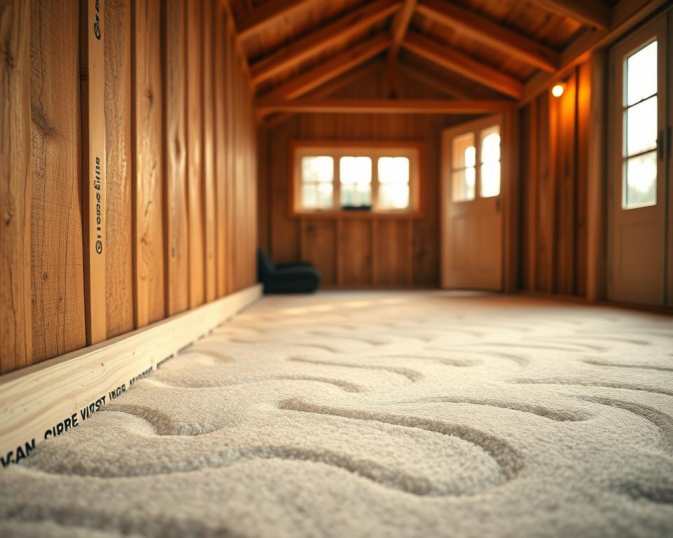 Dämmung von Wänden und Boden