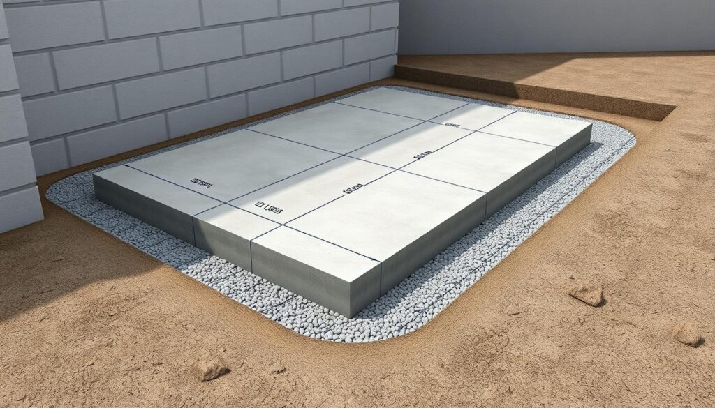 Maße und Abstände beim Fundamentbau