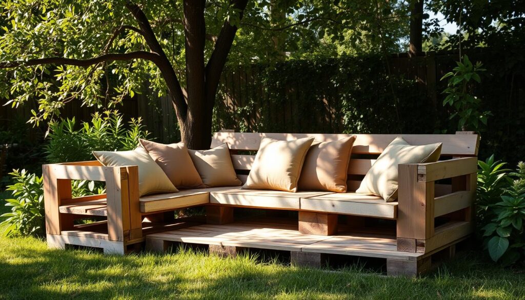 Palettensofa als kreative Alternative