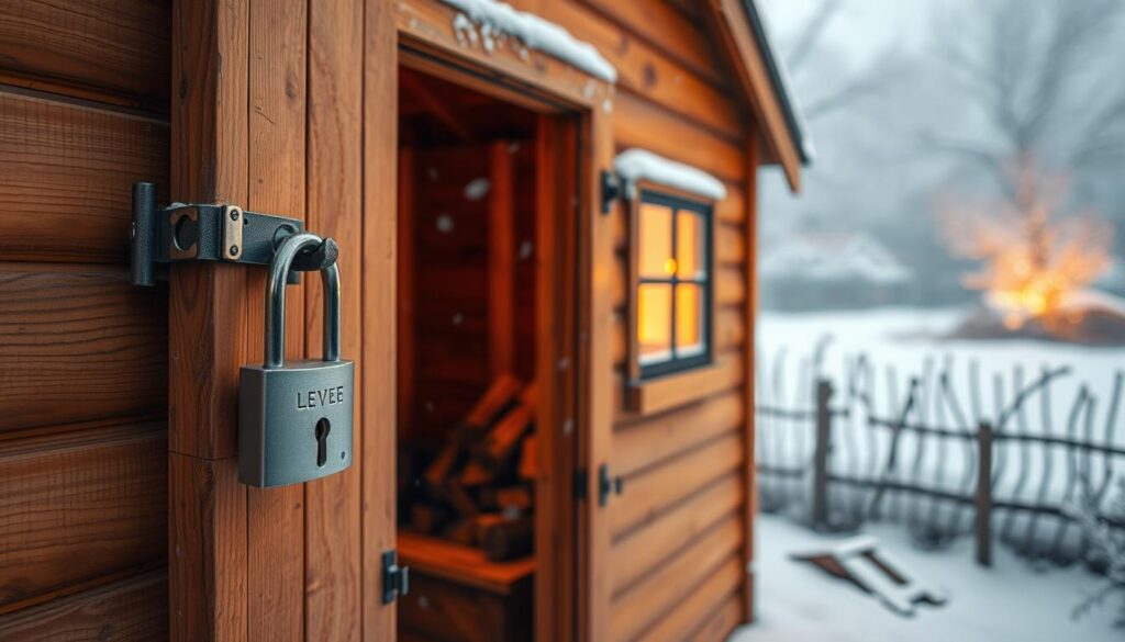 Sicherheit im Gartenhaus Sicherheit im Gartenhaus
