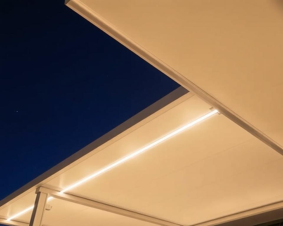 Terrassendach Beleuchtung LED-System