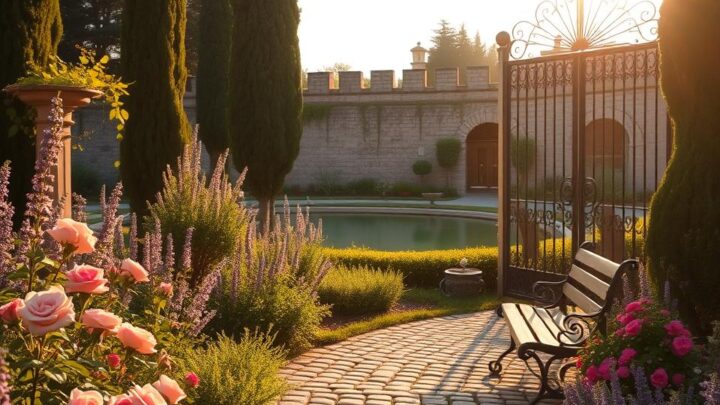 Wie legt man einen romantischen Garten an?