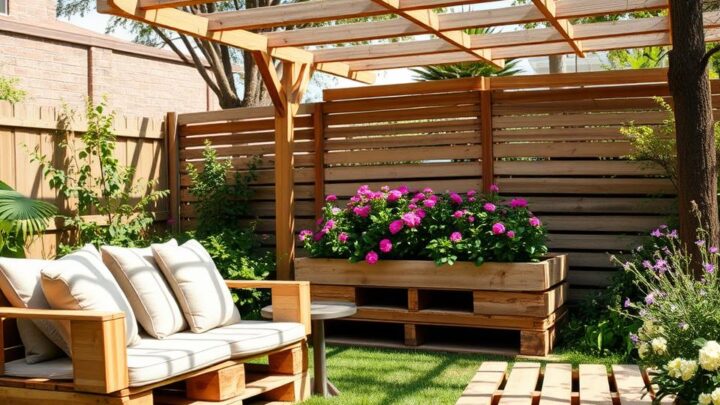 Was kann man aus Paletten für den Garten bauen? DIY-Projekte