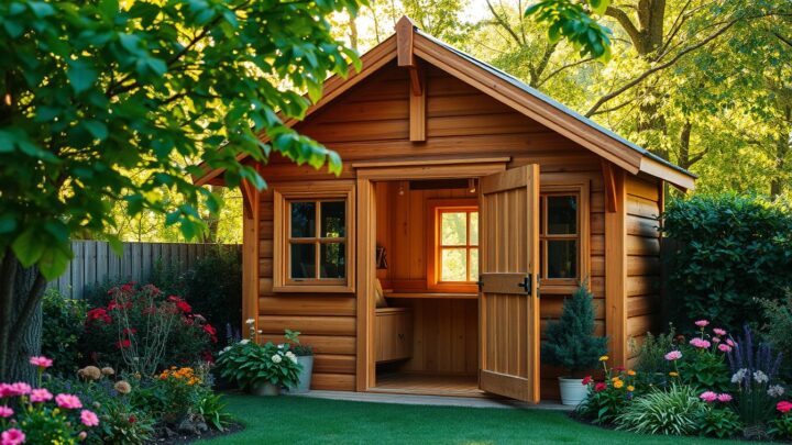 Welche Wandstärke für ein Gartenhaus? | Ratgeber