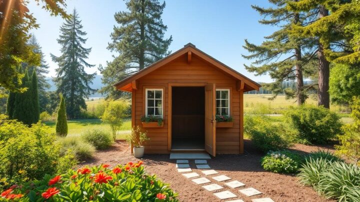 Das Gartenhaus planen