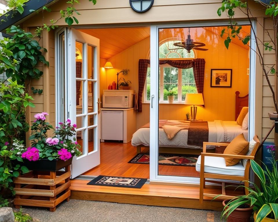 Ferienwohnung im Gartenhaus