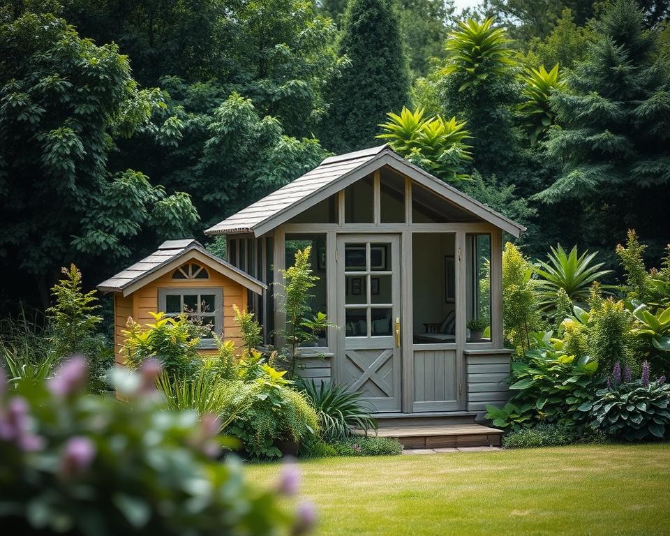 Gartenhaus Größenvergleich