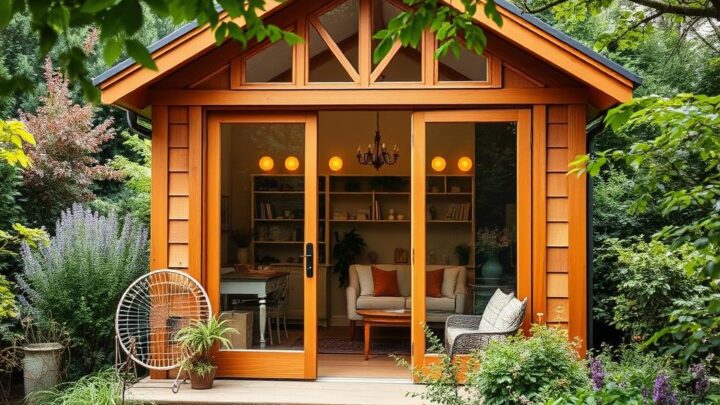 Das Gartenhaus gewerblich nutzen: Verkaufsraum, Büro, Ferienwohnung und mehr