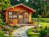 Gartenhaus mit Toilette und Küche