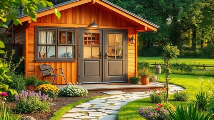 Gartenhaus mit Toilette und Küche: Ihr perfekter Gartenbereich