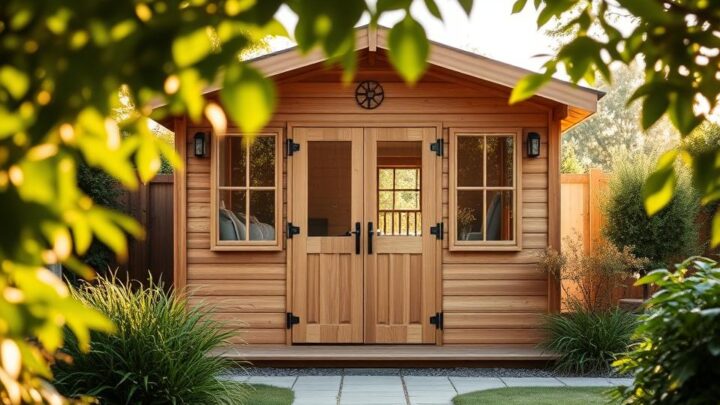 Gartenhaus vor Einbruch schützen – effektive Methoden