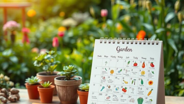 Gartenkalender: Monatliche Tipps von Januar bis Dezember