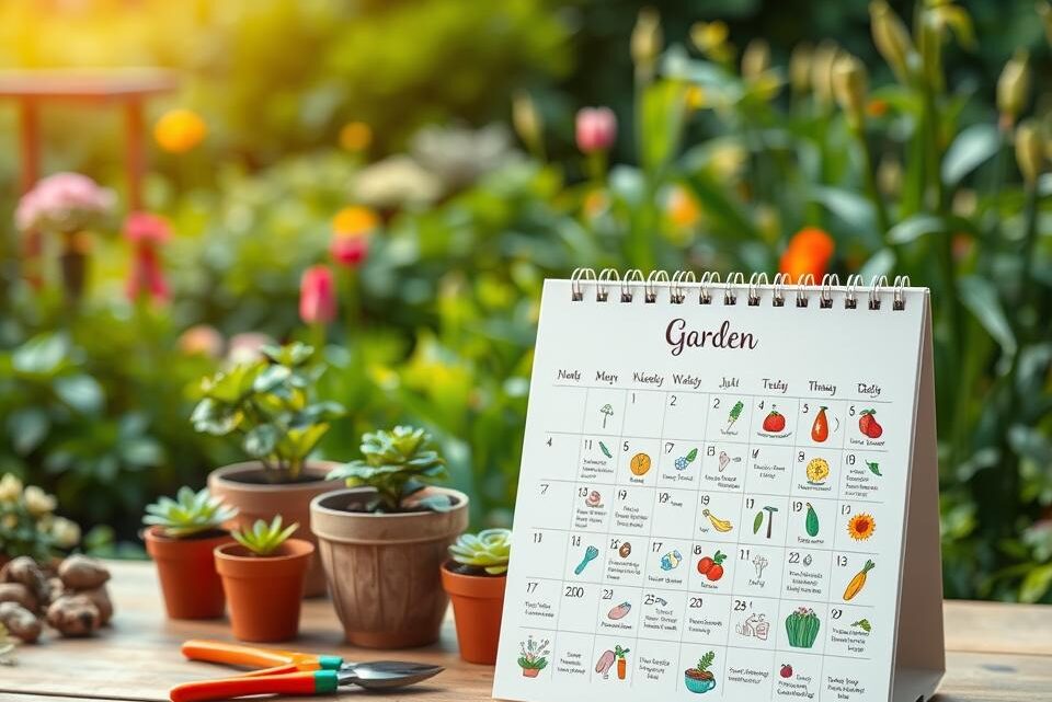 Gartenkalender: Monatliche Tipps von Januar bis Dezember