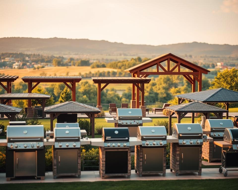 Grillpavillon Typen Überblick