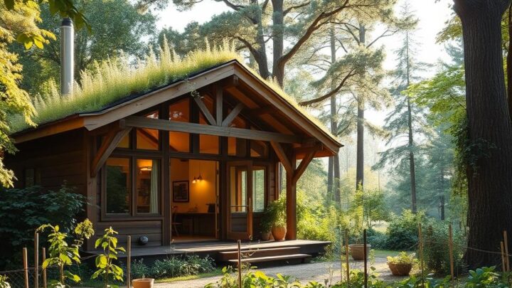 Nachhaltige Gartenhäuser: Ökologisch und langlebig