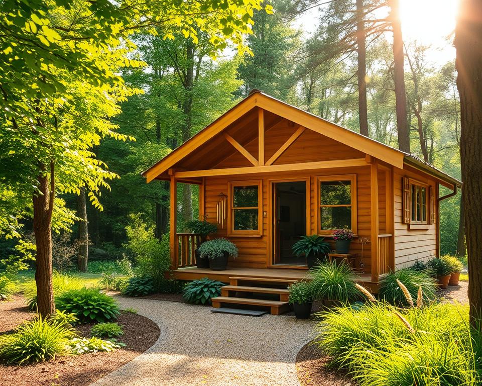 Nachhaltige Holzkonstruktionen für Gartenhäuser