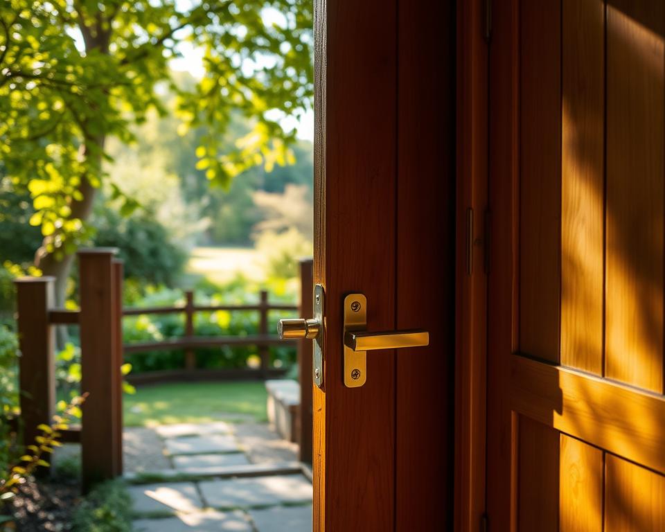 Sichere Türschlösser für Gartenhäuser