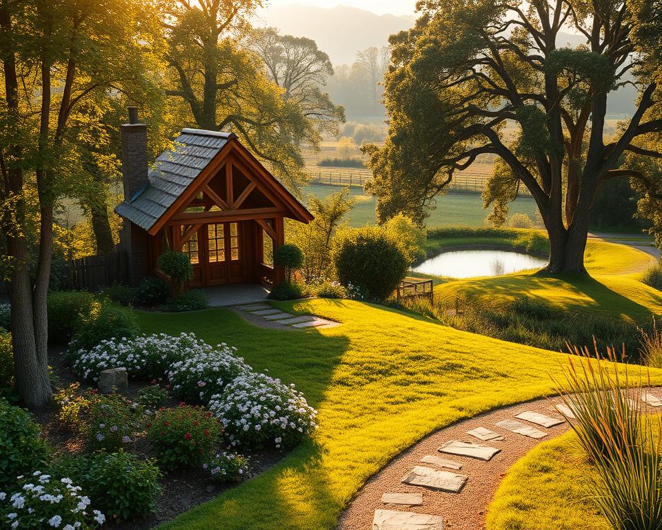 Standortplanung Gartenhaus