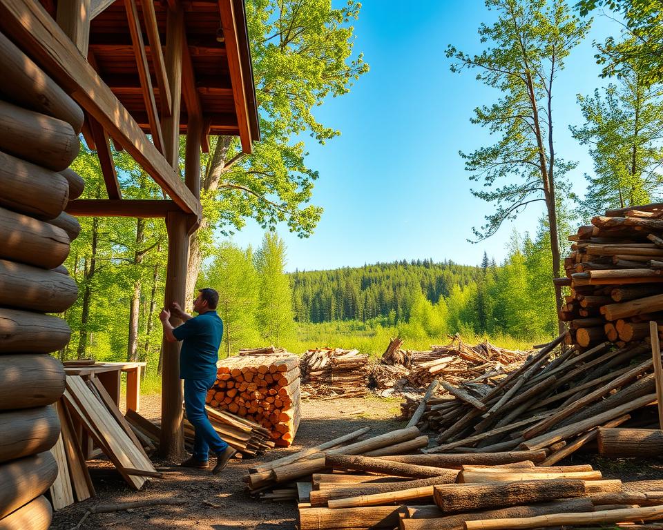 Umweltfreundliche Entsorgung von Holz