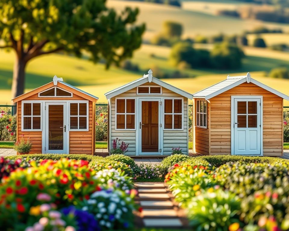 Vergleich Gartenhaus Modelle