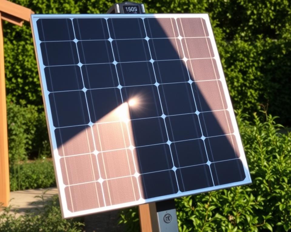 Verschattung bei Solarmodulen