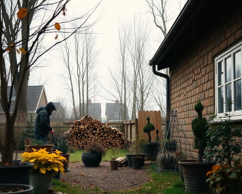 Wintervorbereitungen im Garten