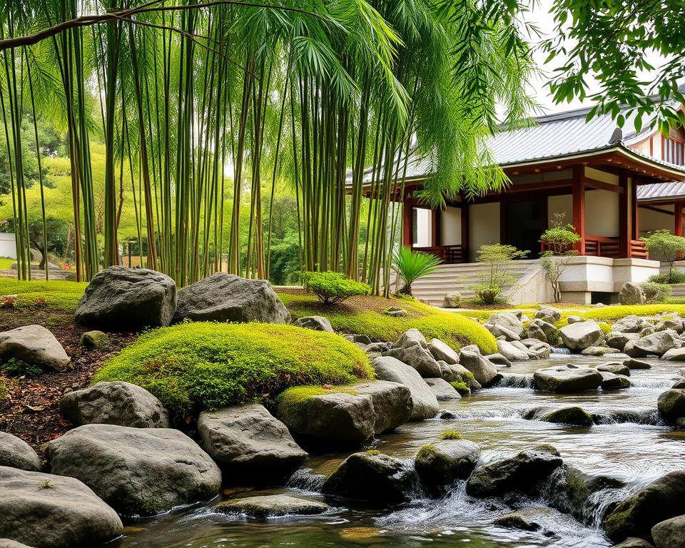 Asiatischer Garten Gestaltungselemente