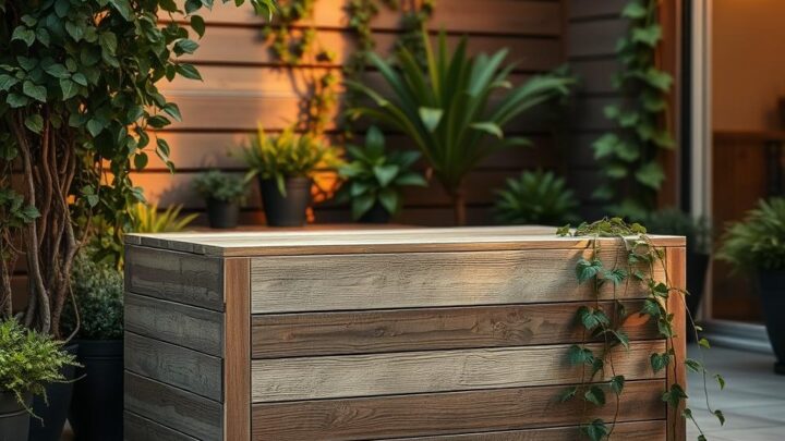 Aufbewahrungsbox für die Terrasse bauen – DIY Guide